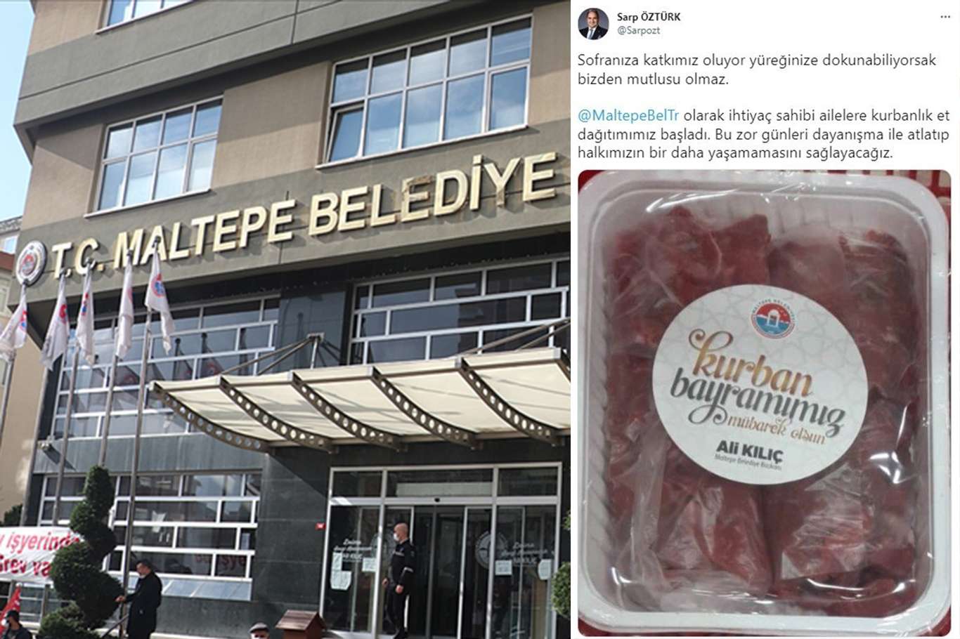 CHP'li Maltepe Belediyesi'nden trajikomik skandal: Kurban Bayramı gelmeden kurban eti dağıtıldı CHP'li Maltepe Belediyesi'nden trajikomik skandal: Kurban Bayramı gelmeden kurban eti dağıtıldı